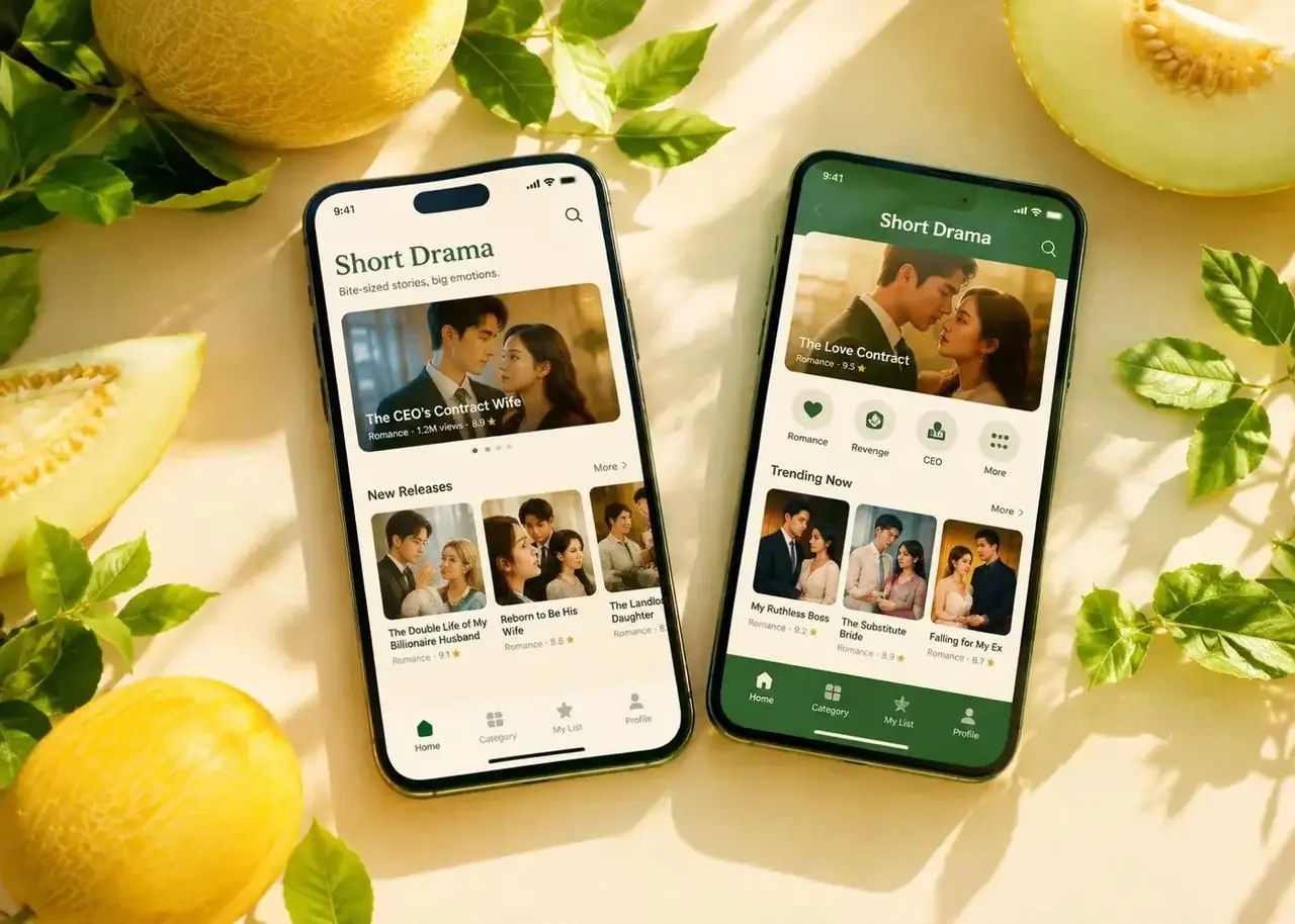 黄果短剧原生 下载APP 黄果短剧原生APP 界面展示与下载引导图